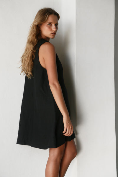 AYA DRESS BLACK