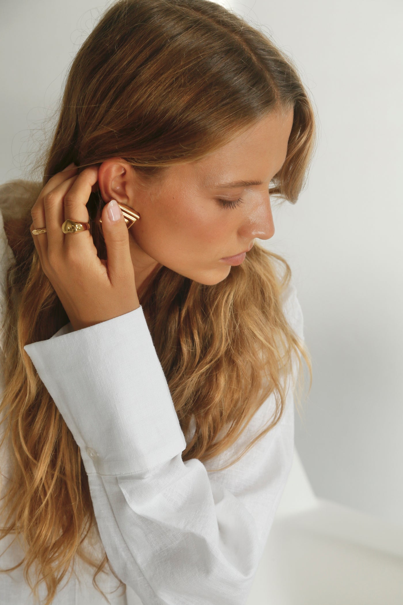 THE LINE AMOUR RING GOLD | BABY LEMONADE STORE