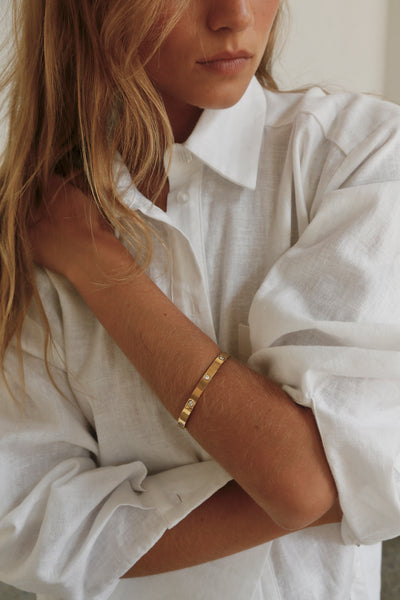 THE LINE ORBIT CUFF GOLD | BABY LEMONADE STORE