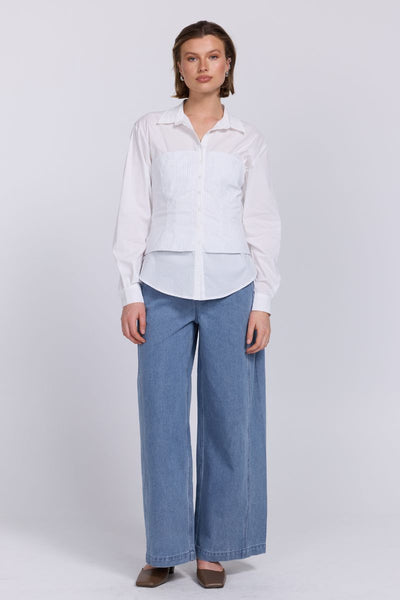 SOVERE STUDIO PERPETUAL SHIRT WHITE