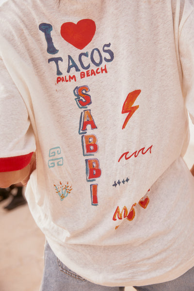 SABBI THE FEED ME TACOS TEE | BABY LEMONADE STORE