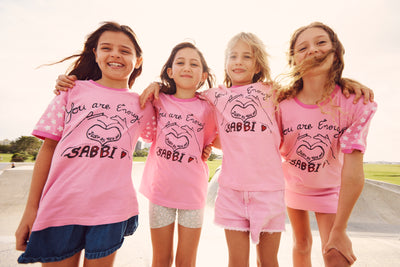 SABBI YOU ARE ENOUGH KIDS TEE  | BABY LEMONADE STORE