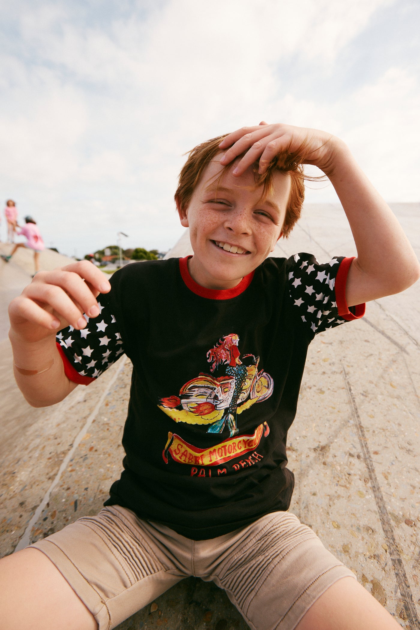 SABBI THE SIGMA KIDS TEE BLACK | BABY LEMONADE STORE