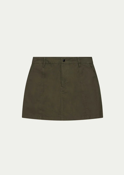 PE NATION HEADLINE SKIRT KHAKI