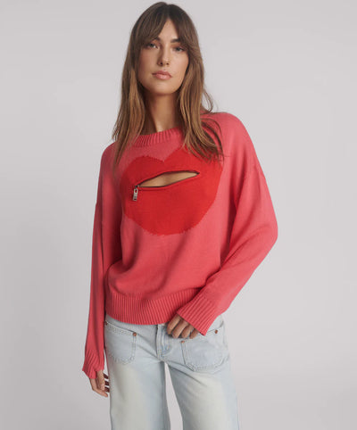 One Teaspoon Lips of Love Sweater| BABY LEMONADE STORE