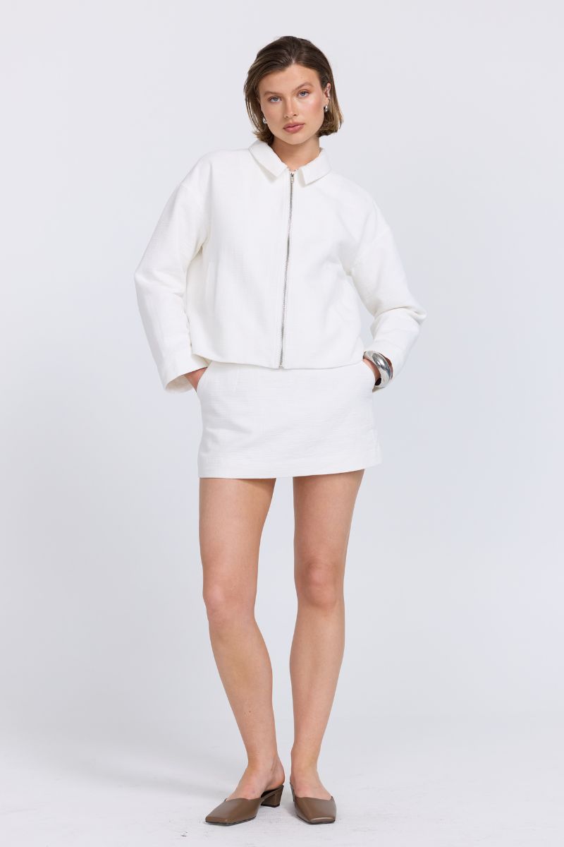 SOVERE STUDIO COVE JACKET CHALK