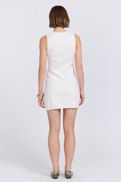 SOVERE STUDIO ASTRID KNIT DRESS ALMOND