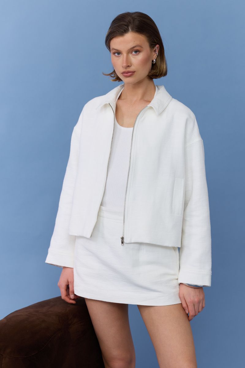 SOVERE STUDIO COVE JACKET CHALK