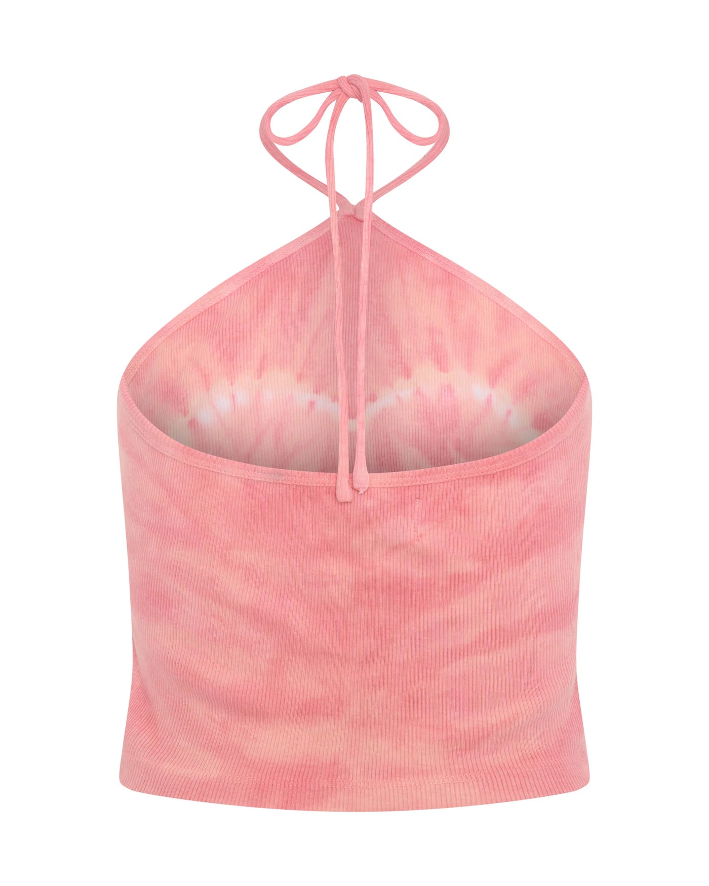 ONE TEASPOON TIE DIE HEART HALTER TOP PINK | BABY LEMONADE STORE