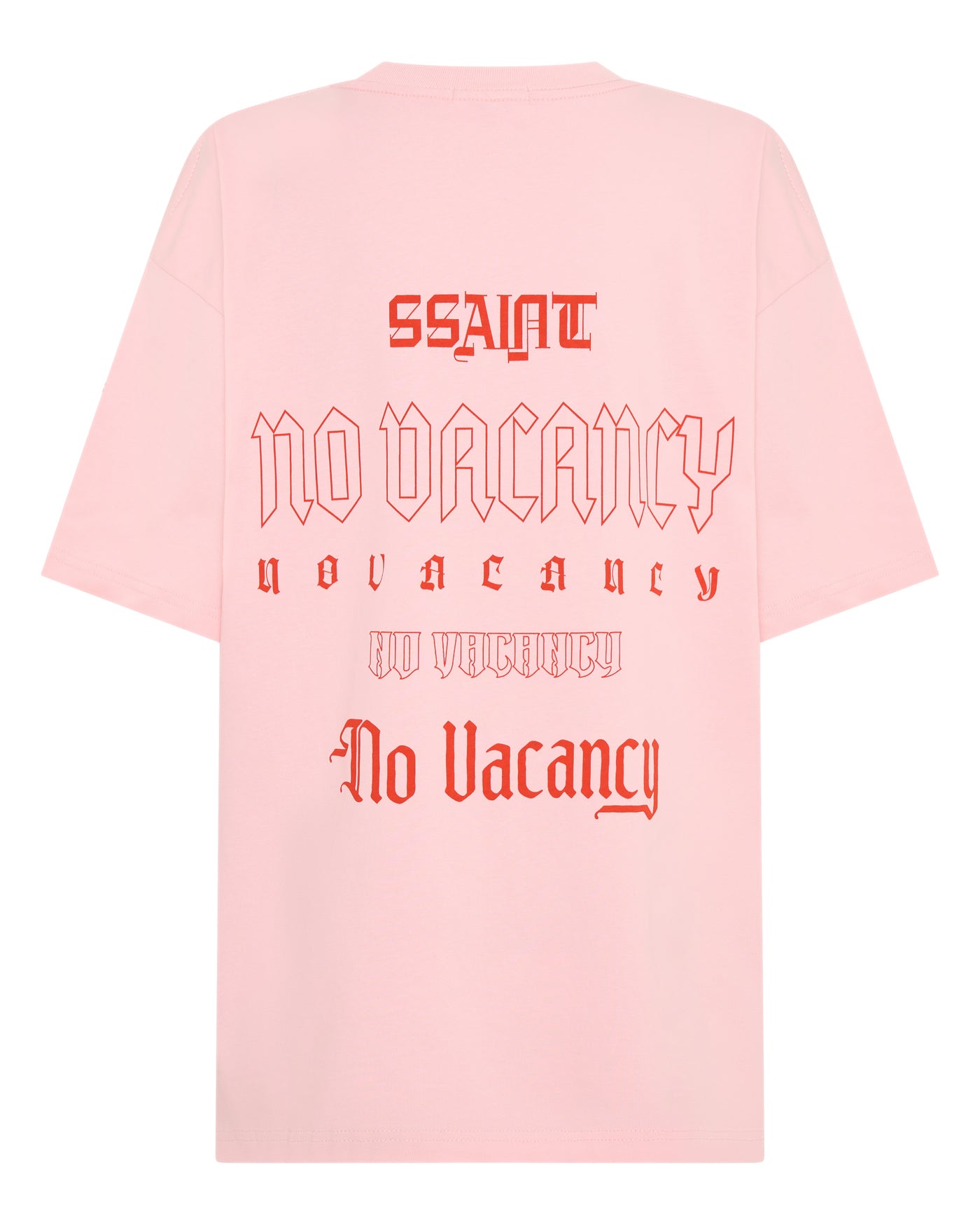 SSAINT NO VACANCY TEE PINK | BABY LEMONADE STORE