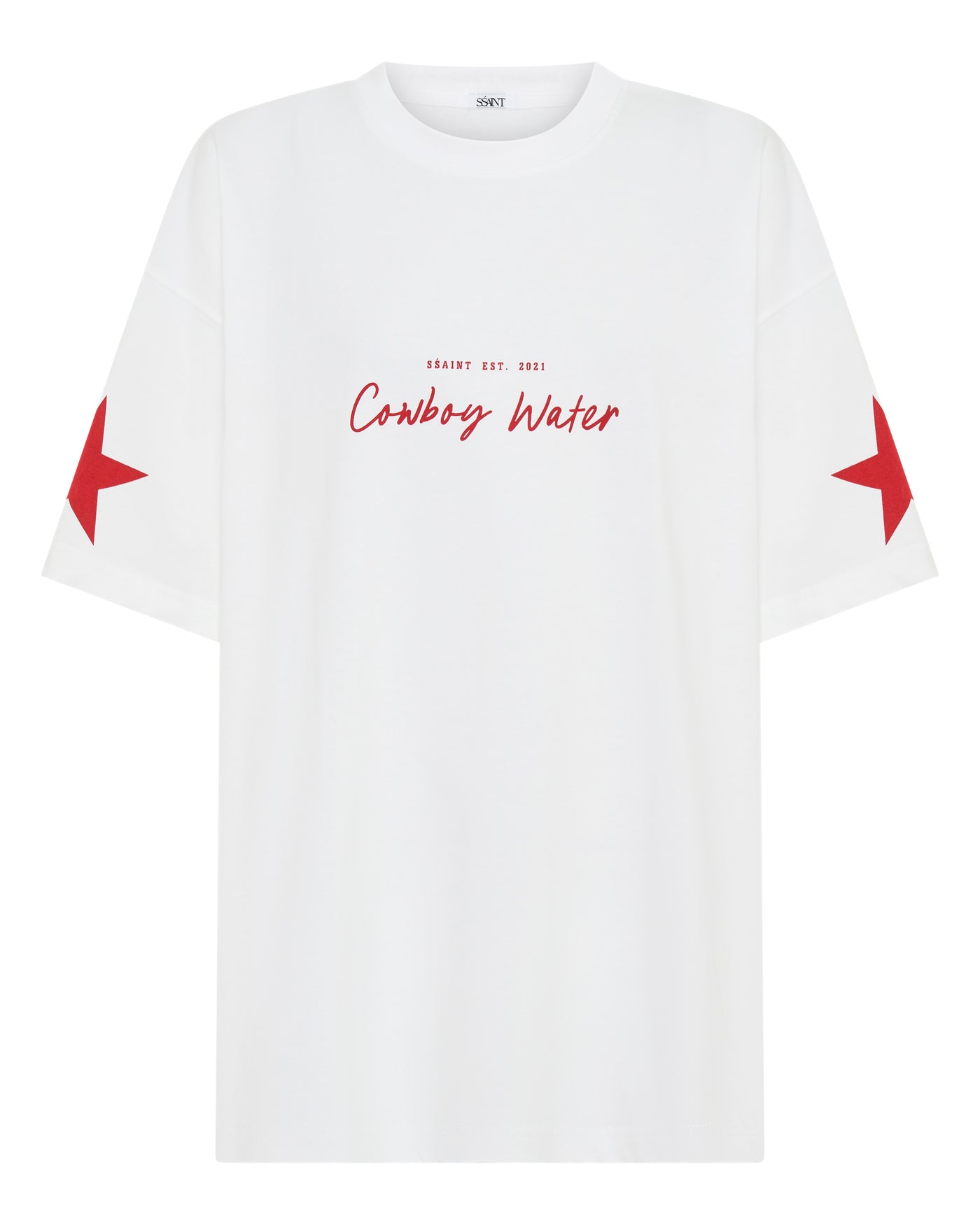 SSAINT COWBOY WATER  TEE WHITE| BABY LEMONADE STORE