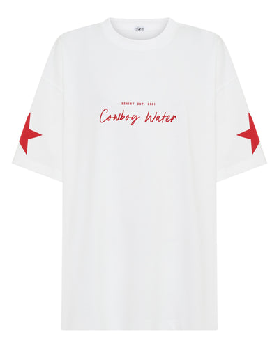 SSAINT COWBOY WATER  TEE WHITE| BABY LEMONADE STORE