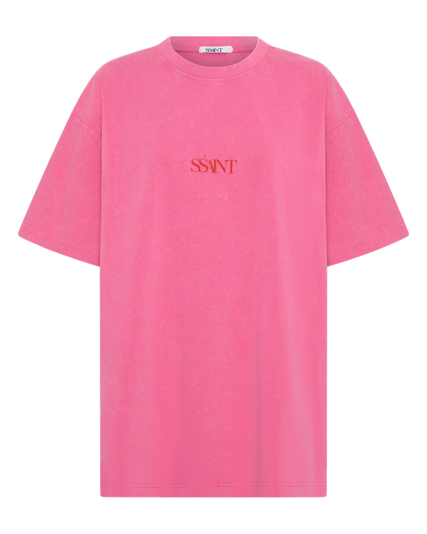 SSAINT NO VACANCY TEE PINK ACID WASH | BABY LEMONADE STORE