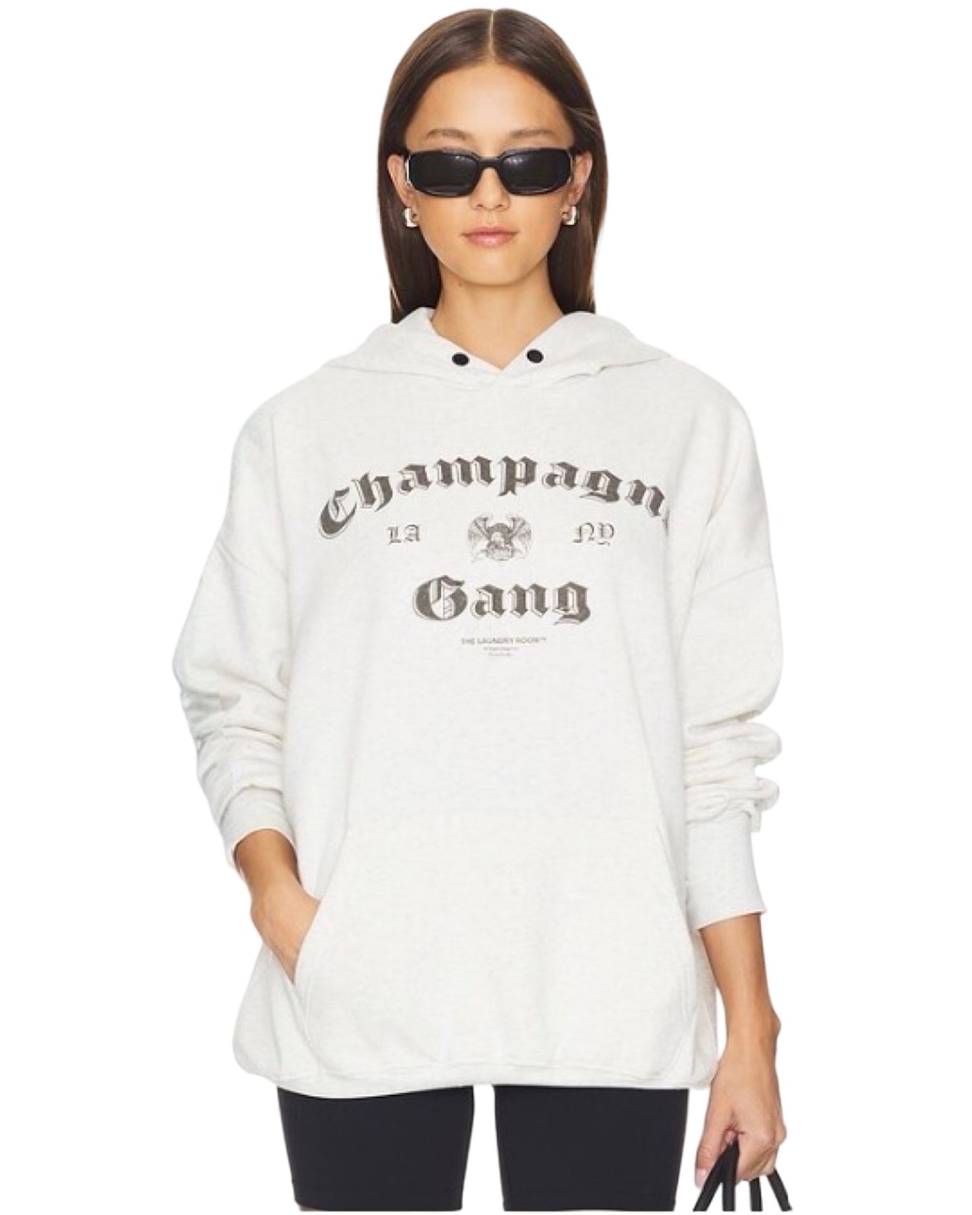 THE LAUNDRY ROOM CHAMPAGNE GANG HIDEOUT JUMPER PEBBLE