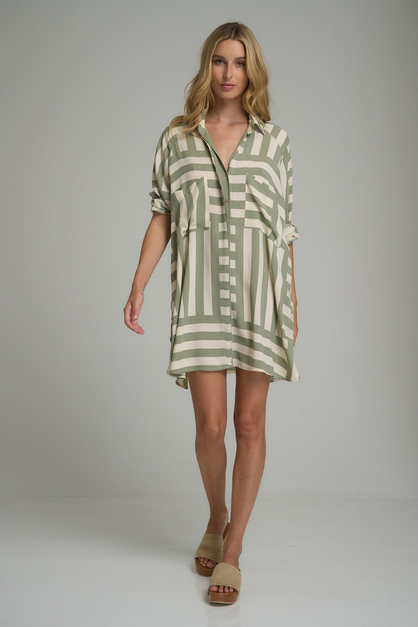 LILYA DALI SHIRT DRESS | BABY LEMONADE STORE