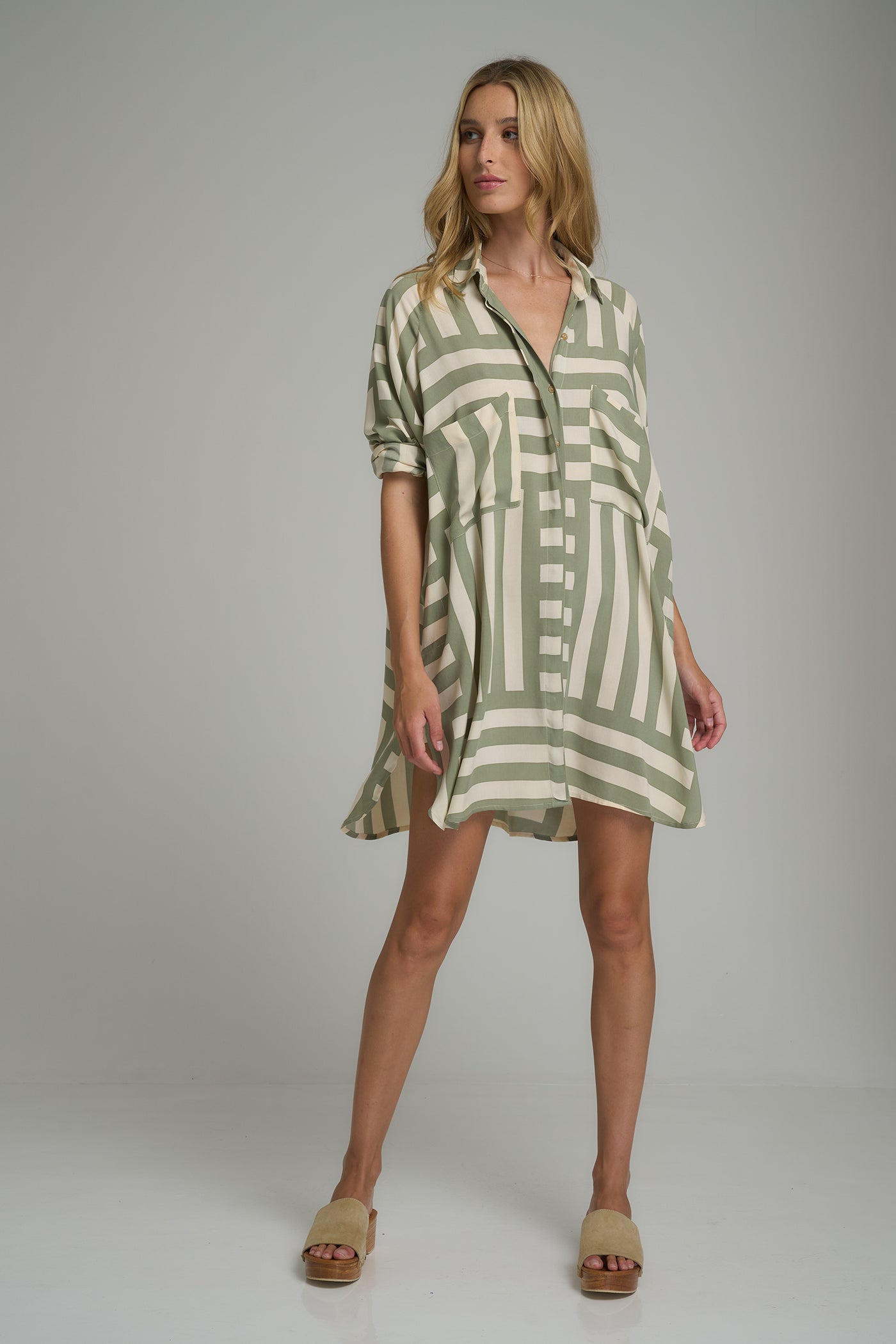 LILYA DALI SHIRT DRESS | BABY LEMONADE STORE