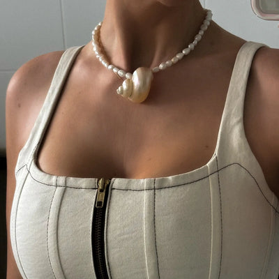 ZAYA COLLECTIVE| ADELLA SHELL NECKLACE