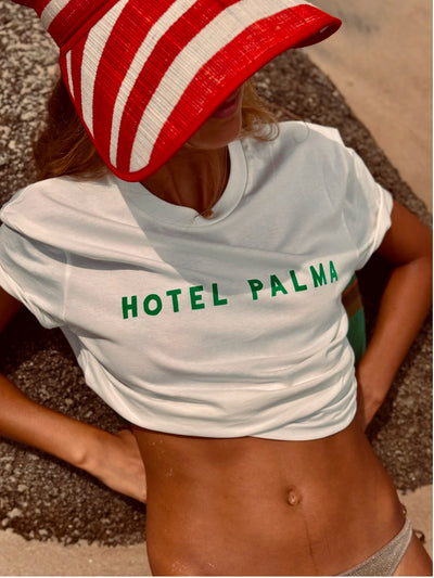 HOTEL PALMA T-SHIRT GREEN