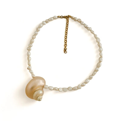 ZAYA COLLECTIVE| ADELLA SHELL NECKLACE