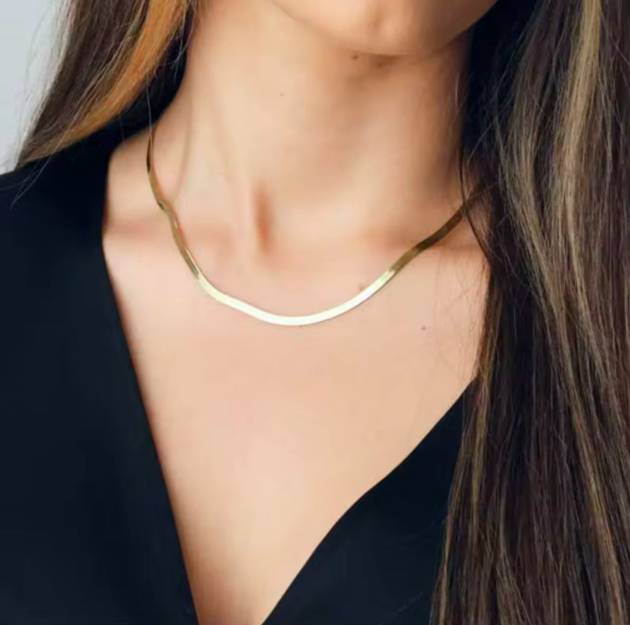 THE LINE LUMEN SNAKE CHAIN NECKLACE | BABY LEMONADE STORE