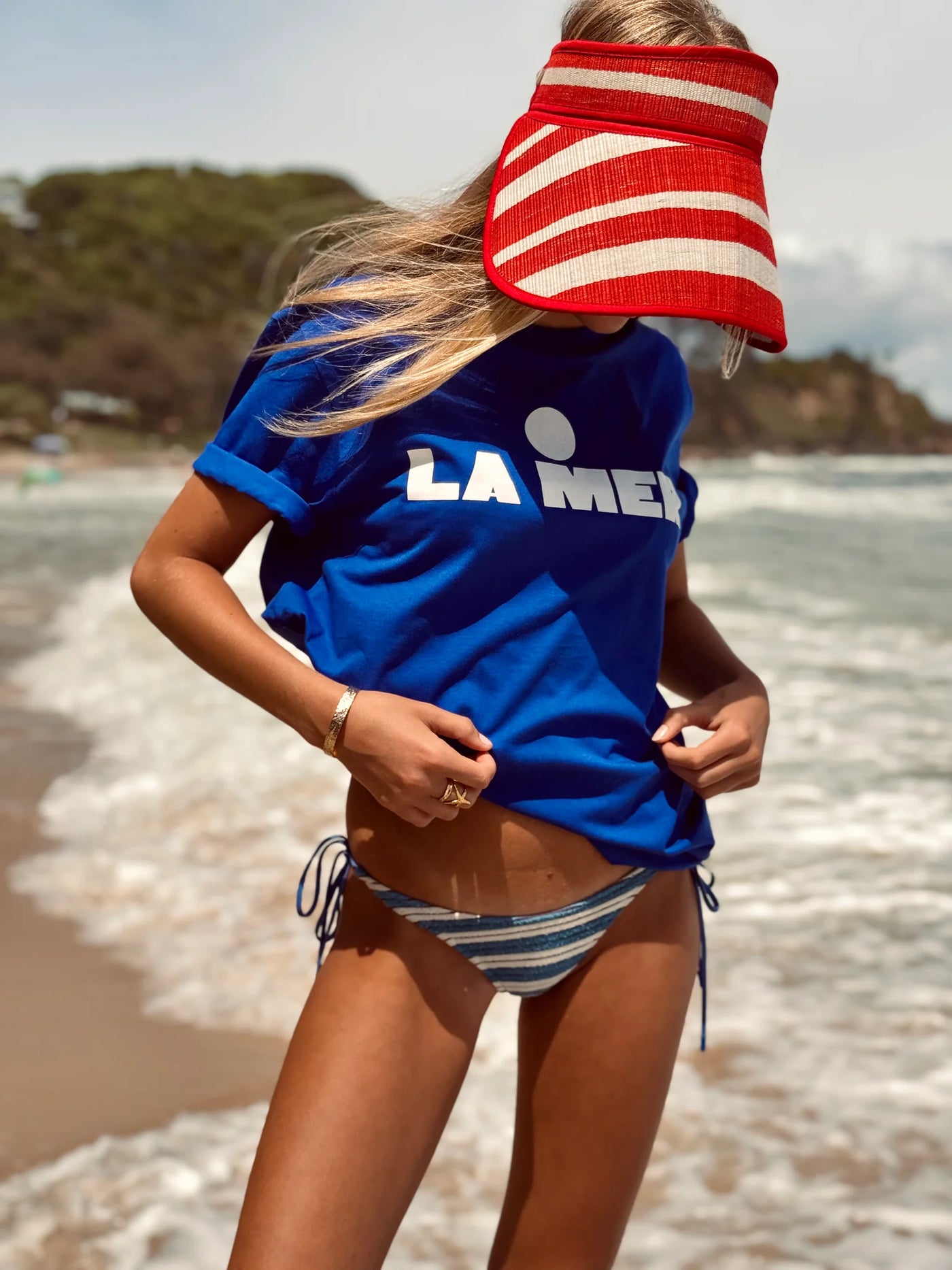 LITTLE PALMA | LA MER T-SHIRT BLUE | BABY LEMONADE STORE