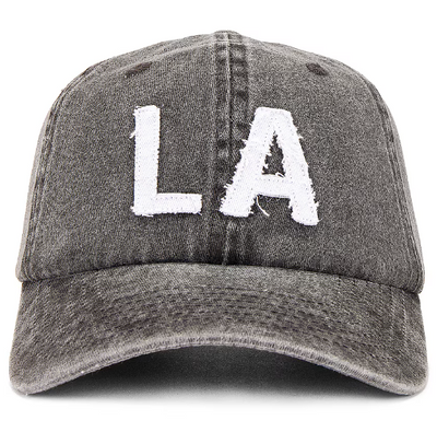 THE LAUNDRY ROOM LA TRUCKER HAT BLACK SNOW | BABY LEMONADE STORE