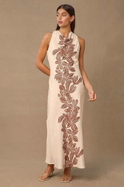 MON RENN PALMERA MAXI DRESS CREAM | BABY LEMONADE STORE