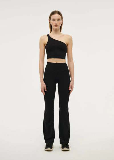 PE NATION FINESSE ASYMMETRIC TOP BLACK