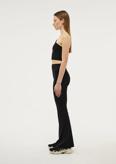 PE NATION FINESSE ASYMMETRIC TOP BLACK