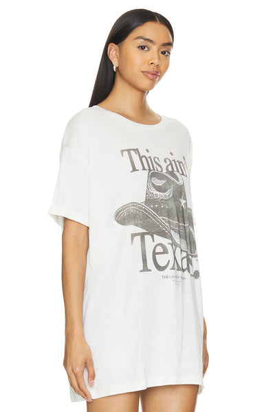 THE LAUNDRY ROOM THIS AIN'T TEXAS OVERSIZE GRAPHIC TEE | BABY LEMONADE STORE