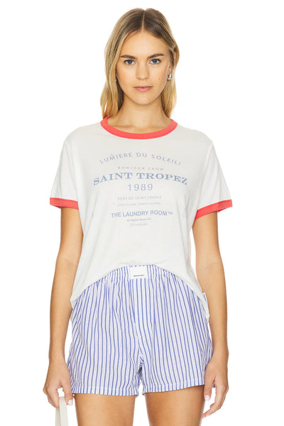 THE LAUNDRY ROOM SAINT TROPEZ GRAPHIC TEE | BABY LEMONADE STORE