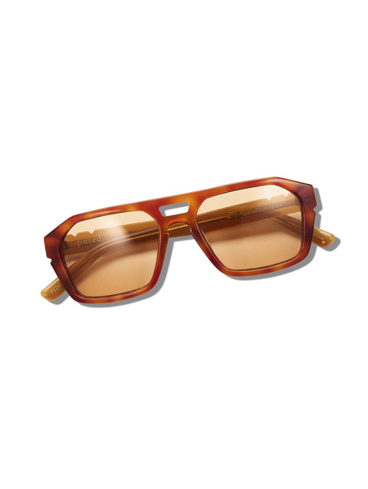 Clubs & Spades - Havana/Caramel - Pared Eyewear