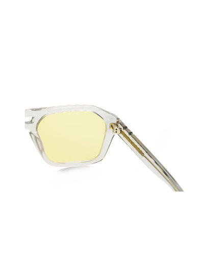 Clubs & Spades - Smoke/Yellow - Pared Eyewear