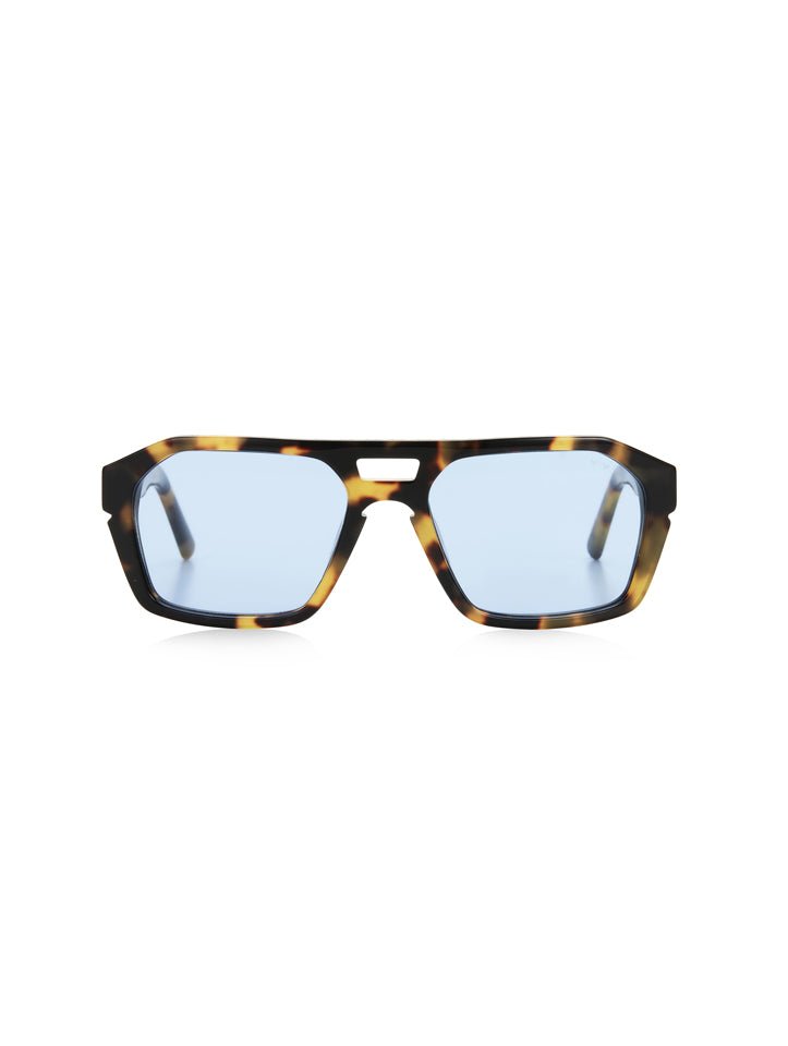 Clubs & Spades - Tortoise/Blue - Pared Eyewear