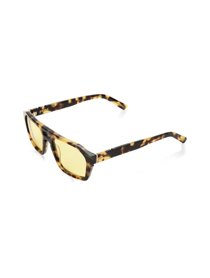 Clubs & Spades - Tortoise/Yellow - Pared Eyewear