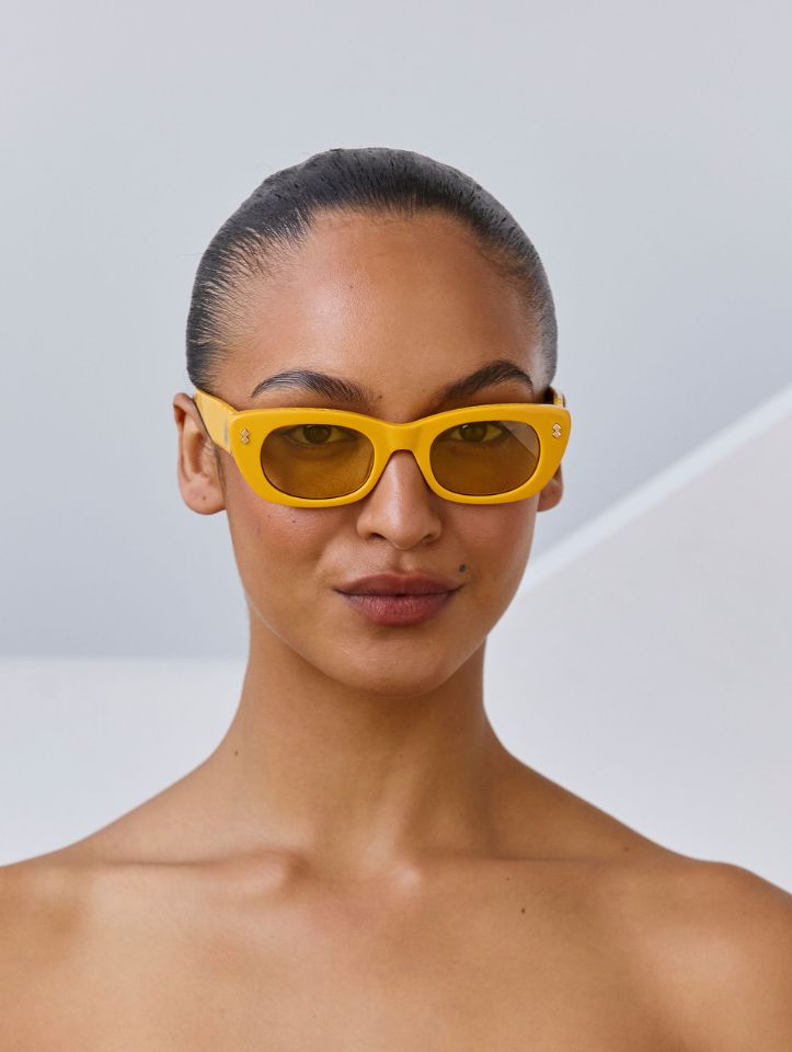 Hotel Bon Sol x Pared Hearts & Diamonds - Yellow - Pared Eyewear