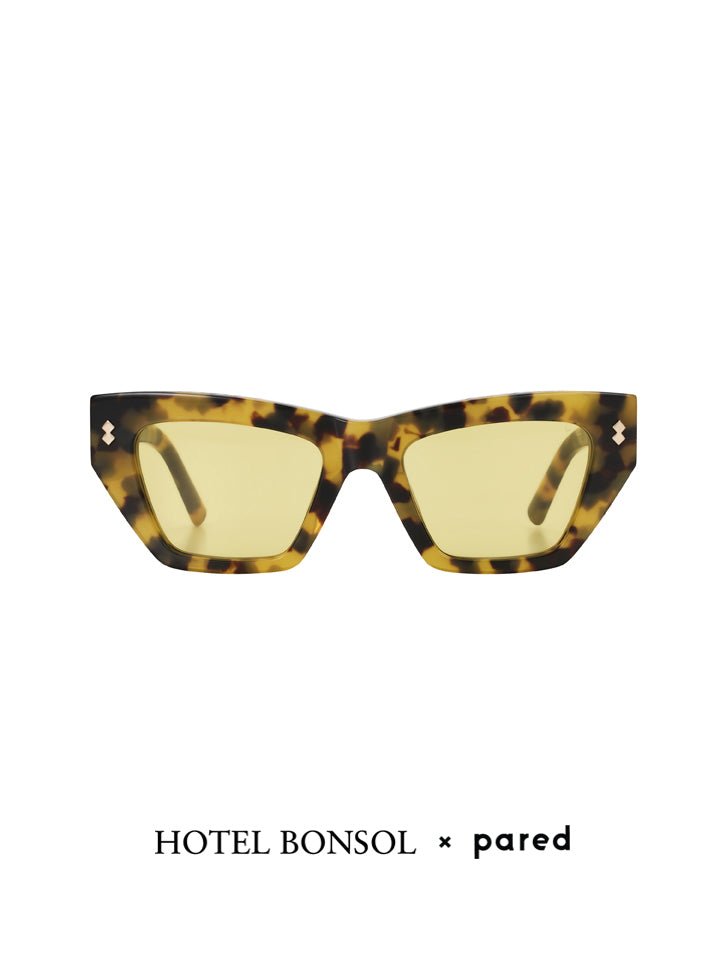 Hotel Bon Sol x Pared Wild & Free - Tortoise/Yellow - Pared Eyewear