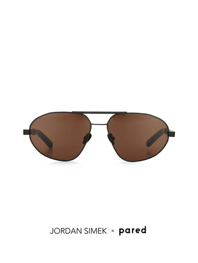 Jordan Simek x Pared - Flight Risk Black/Brown - Pared Eyewear