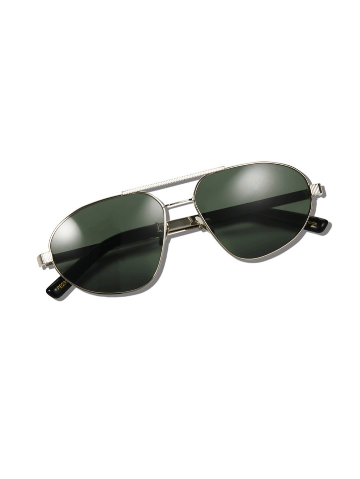 Jordan Simek x Pared - Flight Risk Silver/Green - Pared Eyewear