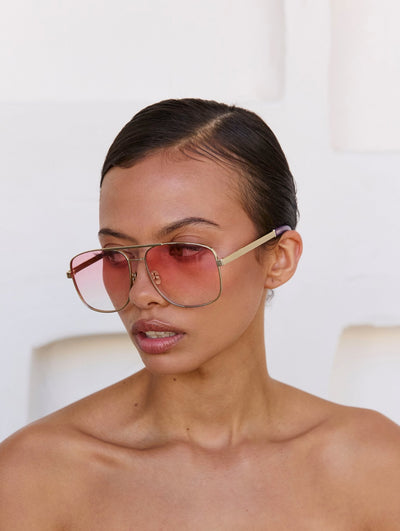 Liandra x Pared Uptown & Downtown - Gold/Pink - Pared Eyewear