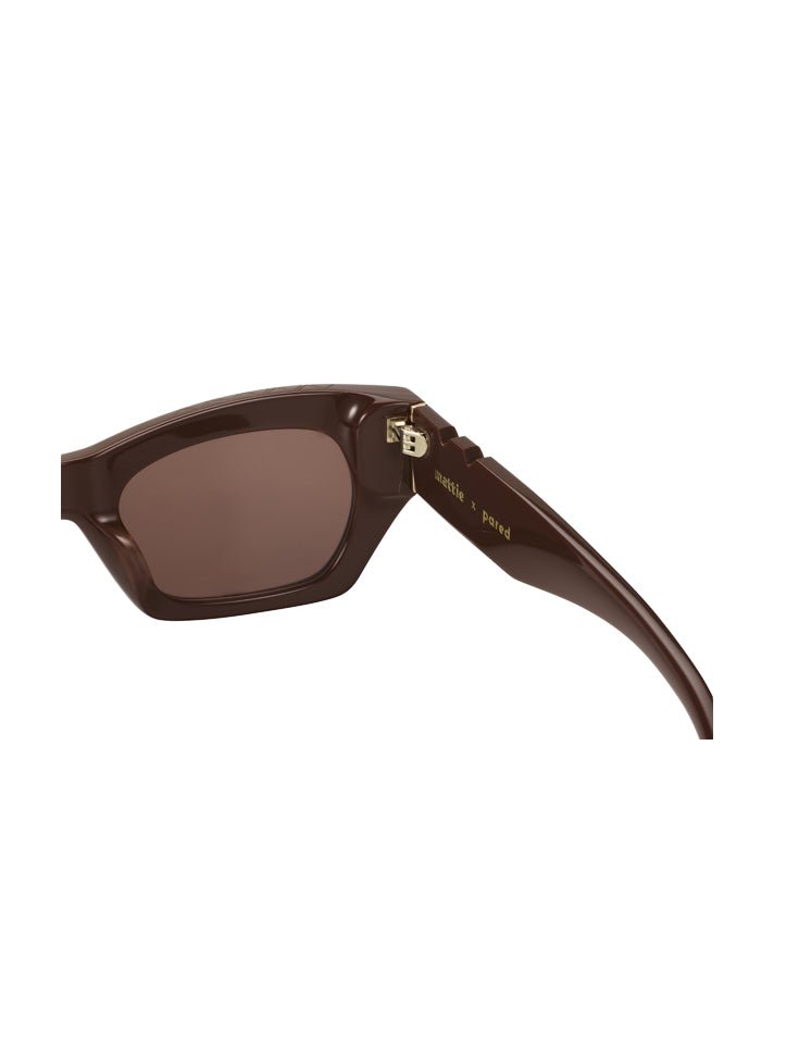 Mattie x Pared Front & Centre - Chocolate - Pared Eyewear