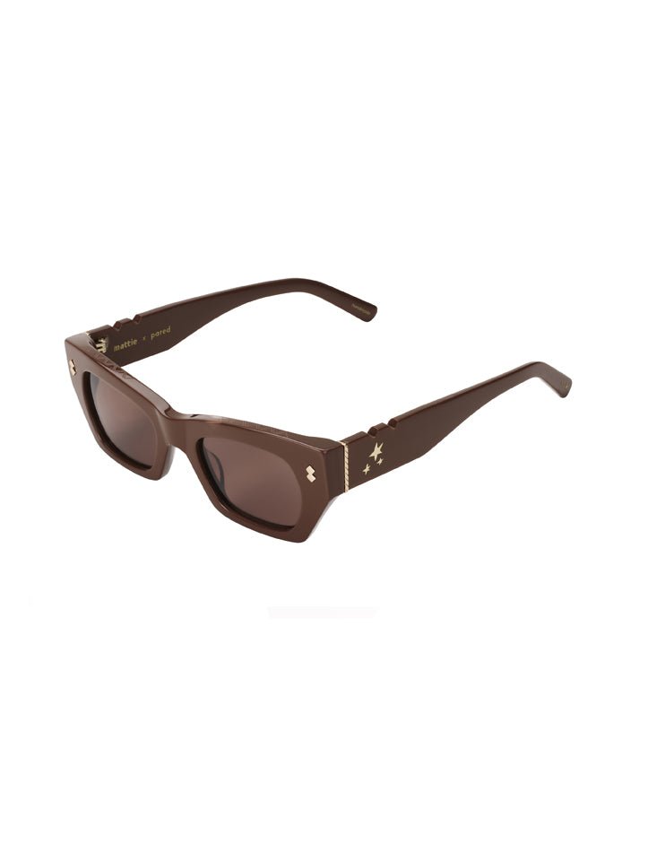 Mattie x Pared Front & Centre - Chocolate - Pared Eyewear