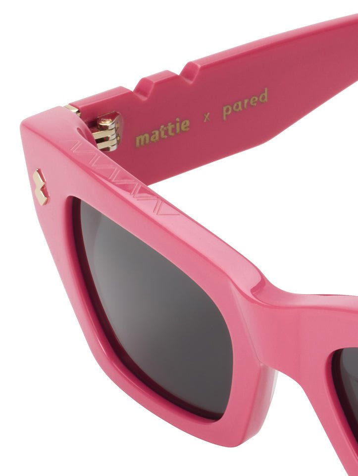 Mattie x Pared Front & Centre - Pink - Pared Eyewear