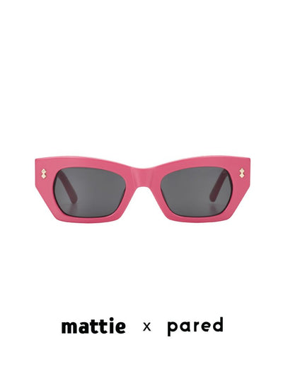 Mattie x Pared Front & Centre - Pink - Pared Eyewear