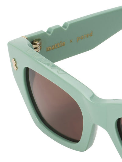 Mattie x Pared Front & Centre - Turquoise - Pared Eyewear