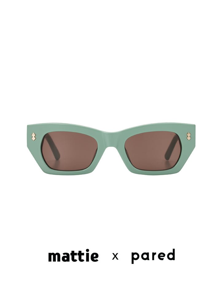 Mattie x Pared Front & Centre - Turquoise - Pared Eyewear