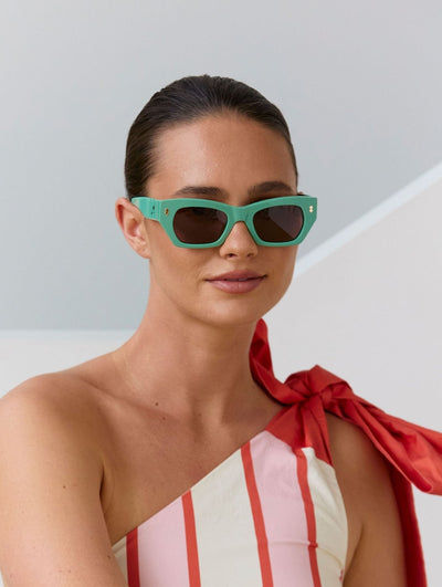 Mattie x Pared Front & Centre - Turquoise - Pared Eyewear