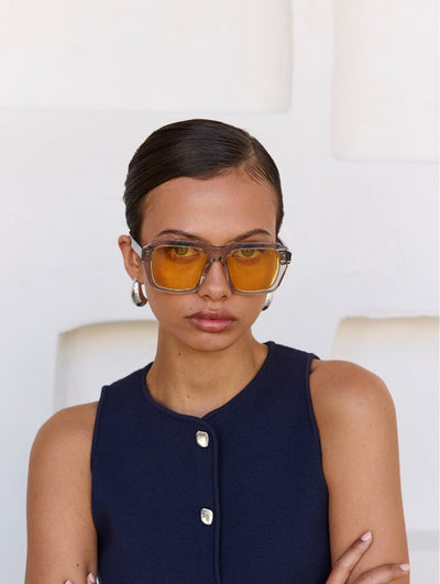 Nice & Easy - Smoke/yellow - Pared Eyewear