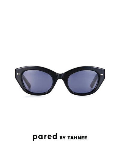 pared by Tahnee Timeless - Black Solid Grey - Pared Eyewear