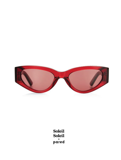 Soleil Soleil x Pared - RA Red - Pared Eyewear